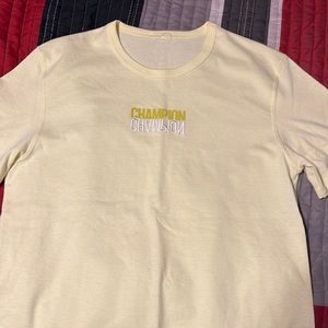 Yellow Champion Tee